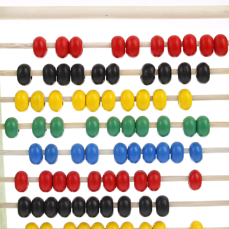Intelligence Development Wooden Abacus For Kids Mathematics For 3-6 Year Olds Wooden Children's Educational Toys wooden abacus wooden math teaching toys