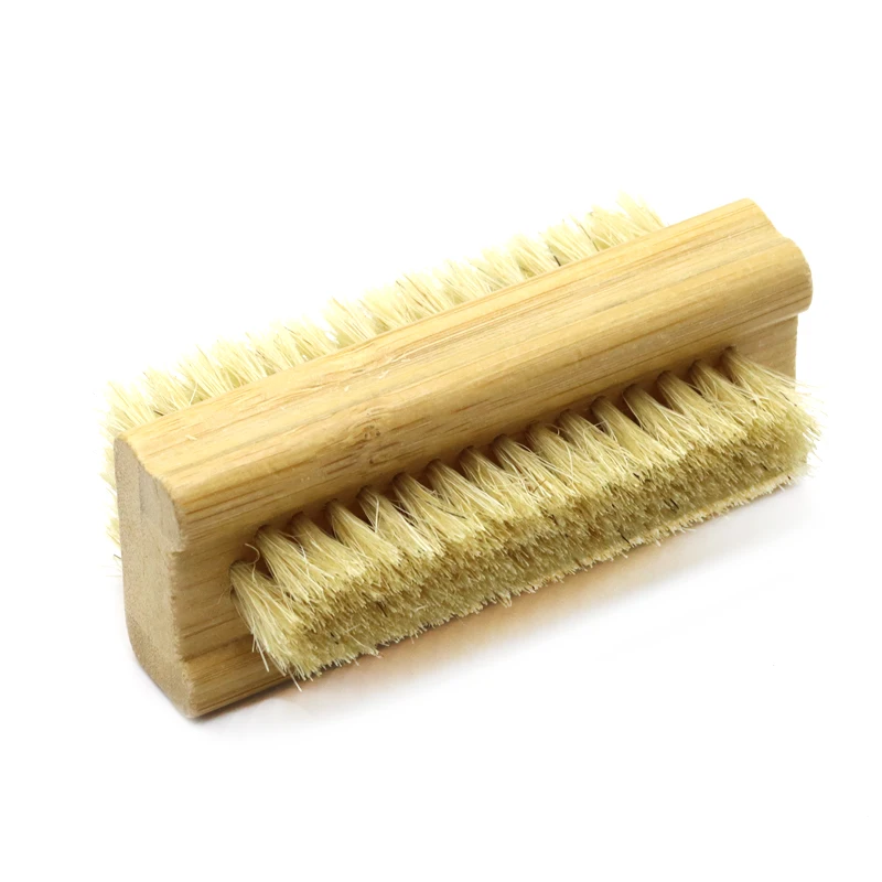 Description Picture 2 of itemDouble-sided Nail Brush Manicure Pedicure Wood Handle Soft Remove Dust Nail Cleaning Brush For Nail Care Scrubbing Tools