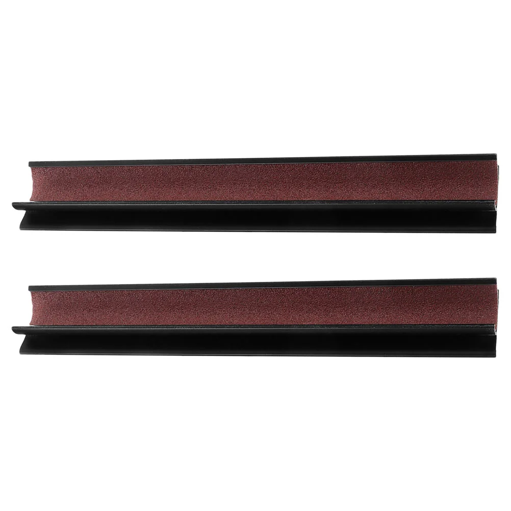 Snooker Pool Cue Tip Sander File Shaper Kit Replacement Sand Paper Cue Tip Repairing Accessory for Precision and Performance 2pcs