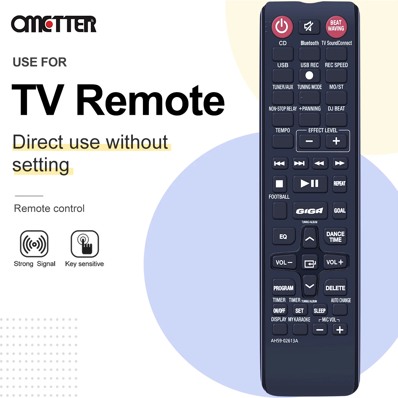 Nuovo Originale Ah59-02613A Per Telecomando Stereo Samsung Giga Mx-Hs8500 Mx-Hs7000 Mx-Hs8000