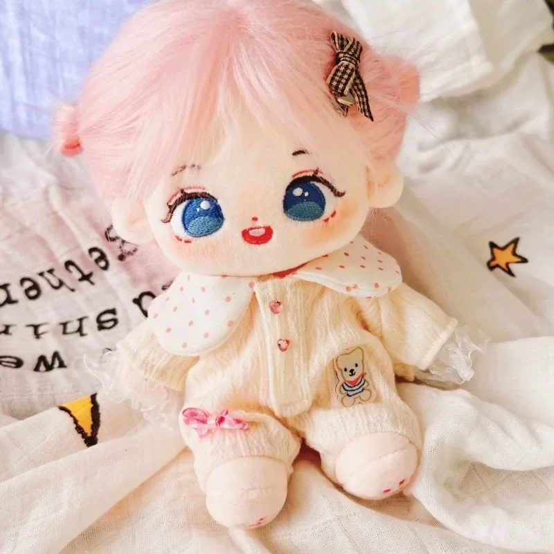 The clothes of the 20 centimeter cotton doll are finely crafted 4