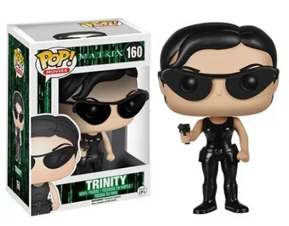 thumbnail image 4 of Figuras de acción Funko POP New Matrixed Trinity 160# Agent Smith 158# Neo 157# Vinly Colección de juguetes modelo, 4 of 5