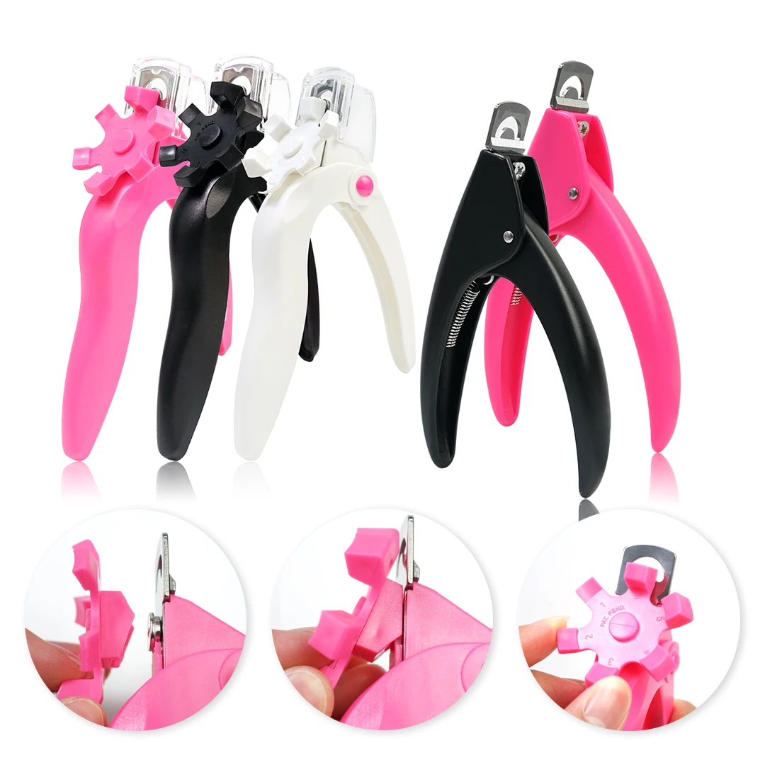 

Nail Tip Cutter U Shape Measuring Dial (6 Size Options) Acrylic Professional False Nail Clipper-Nail Tip Cutter Manicure Tools