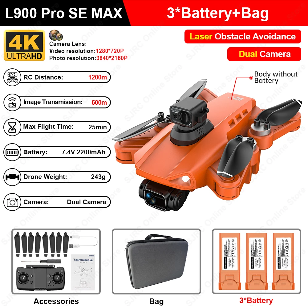 Orange 3B Bag