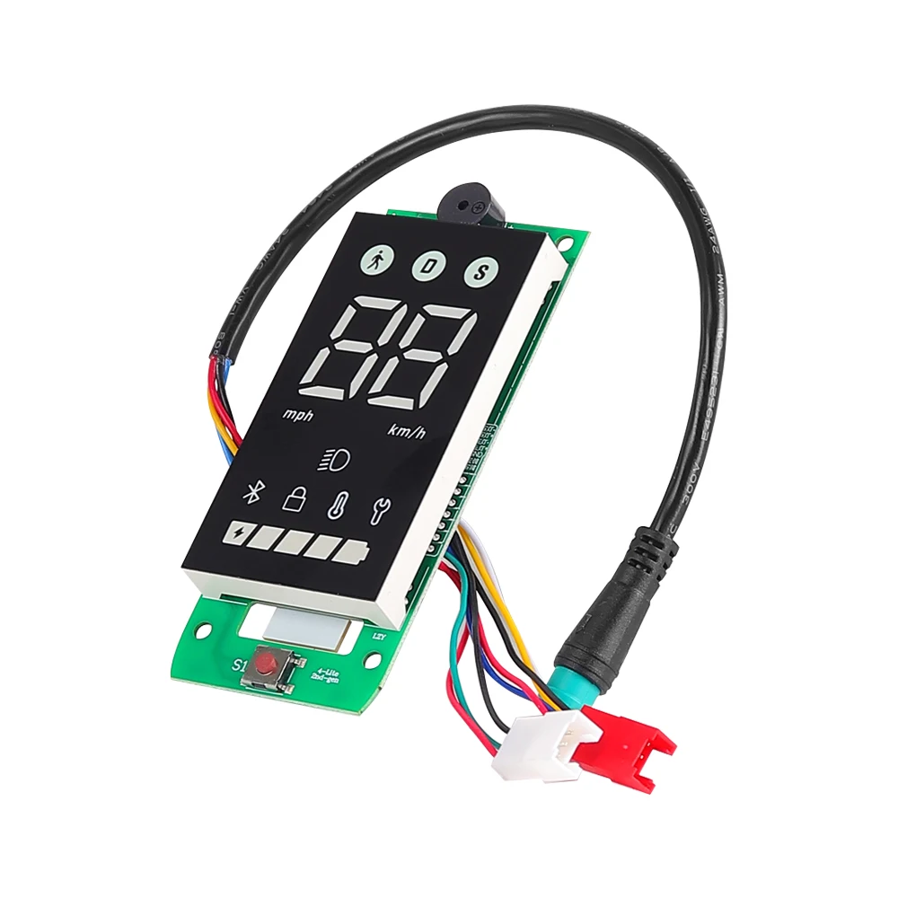 Enhanced Display Controller for Electric Scooter Dashboard Switch Panel with Bluetooth Integration