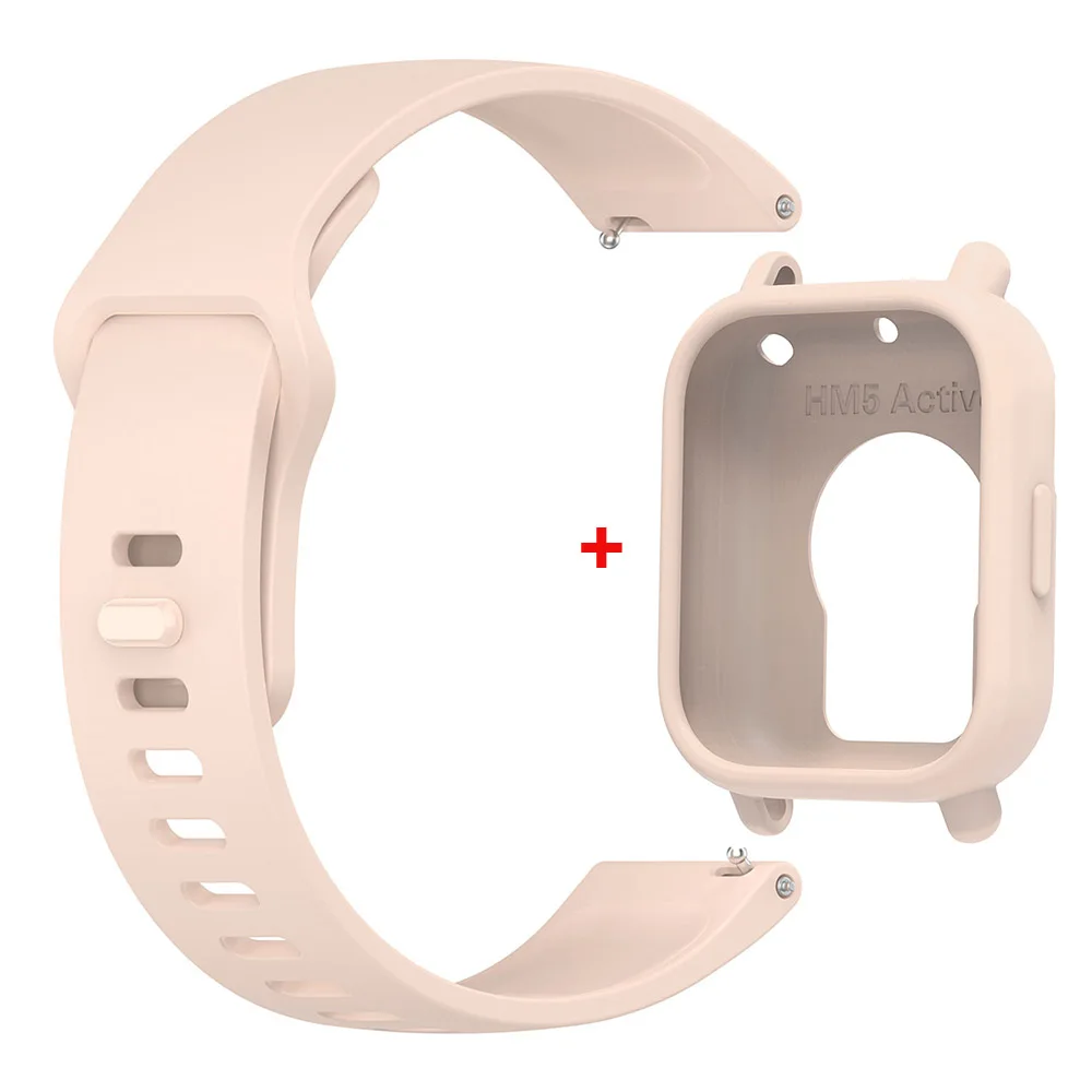 Silicone Strap with Protective Case