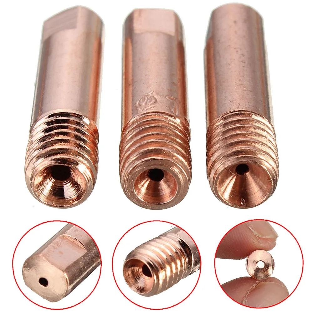 Welding Torch Ceramic Nozzle Cups 14Pcs/Lot MB-15AK Welding Torch Consumables 0.6-1.2mm Contact Tips Gas Ceramic Nozzle 15AK MIG MAG Welding Torch