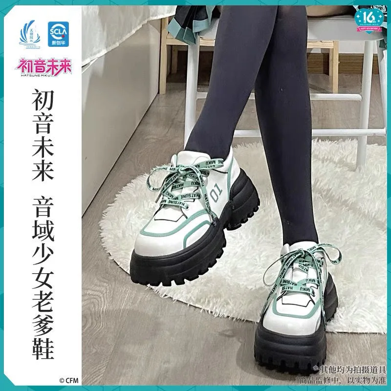 Original Women Shoes Miku Shoes for Girl Casual Platform Tennis