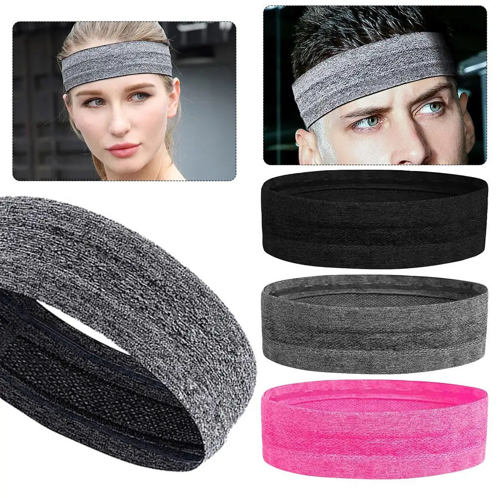 

1PCS Sports Headband Breathable Sweat Absorbent Towel Antiperspirant Belt Running Sweat Rding Guide Dance Fitness R3D4