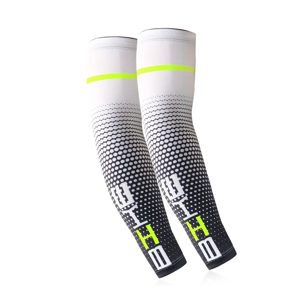 Summer Sports Arm Sleeve Men Cycling Running Bicycle UV Sun Protection Cuff Cover Protective Arm Sleeve Bike Warmers Sleeves arm sleeves