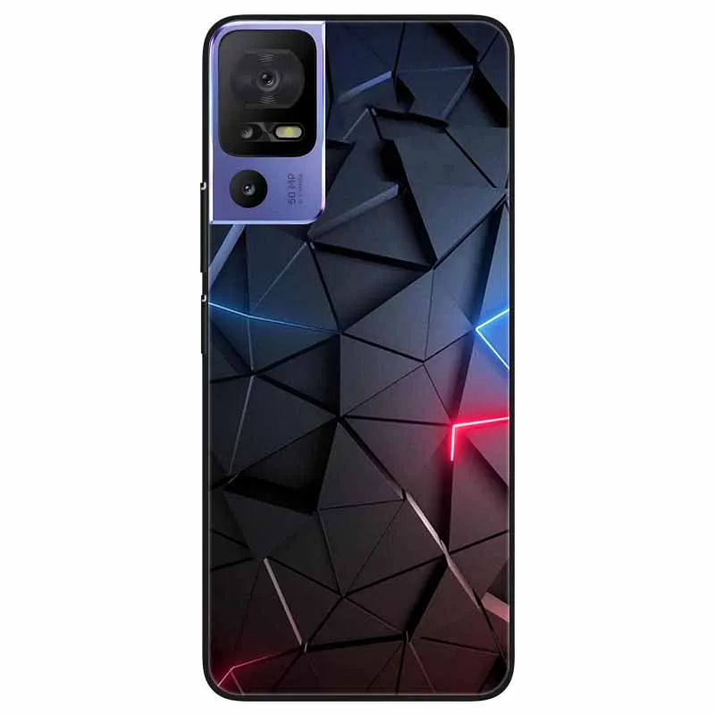Sleek Black TPU Silicone Phone Case - Elegant and Durable Protection with Soft Bumpers