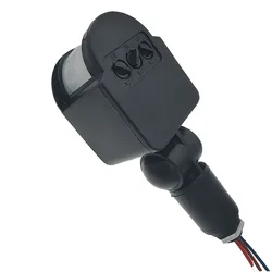LED Light 200W Motion Sensor Automatic Infrared PIR Infrared Detector 180 Degree Rotating Outdoor Timer Switch Motion Senso