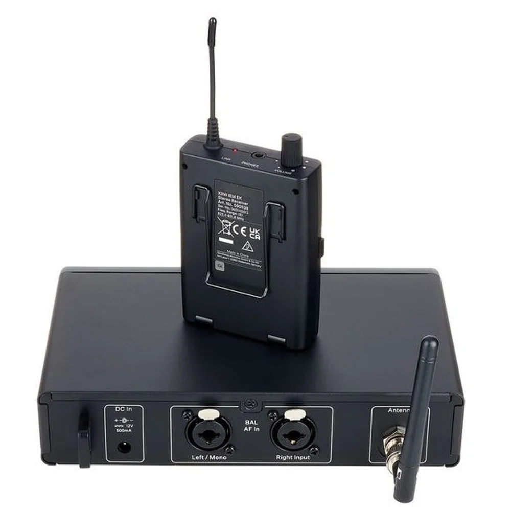 XSW IEM Wireless In ear Monitoring System A Band Infrared frequency matching for Live Stage, Rehearsal, House of Worship