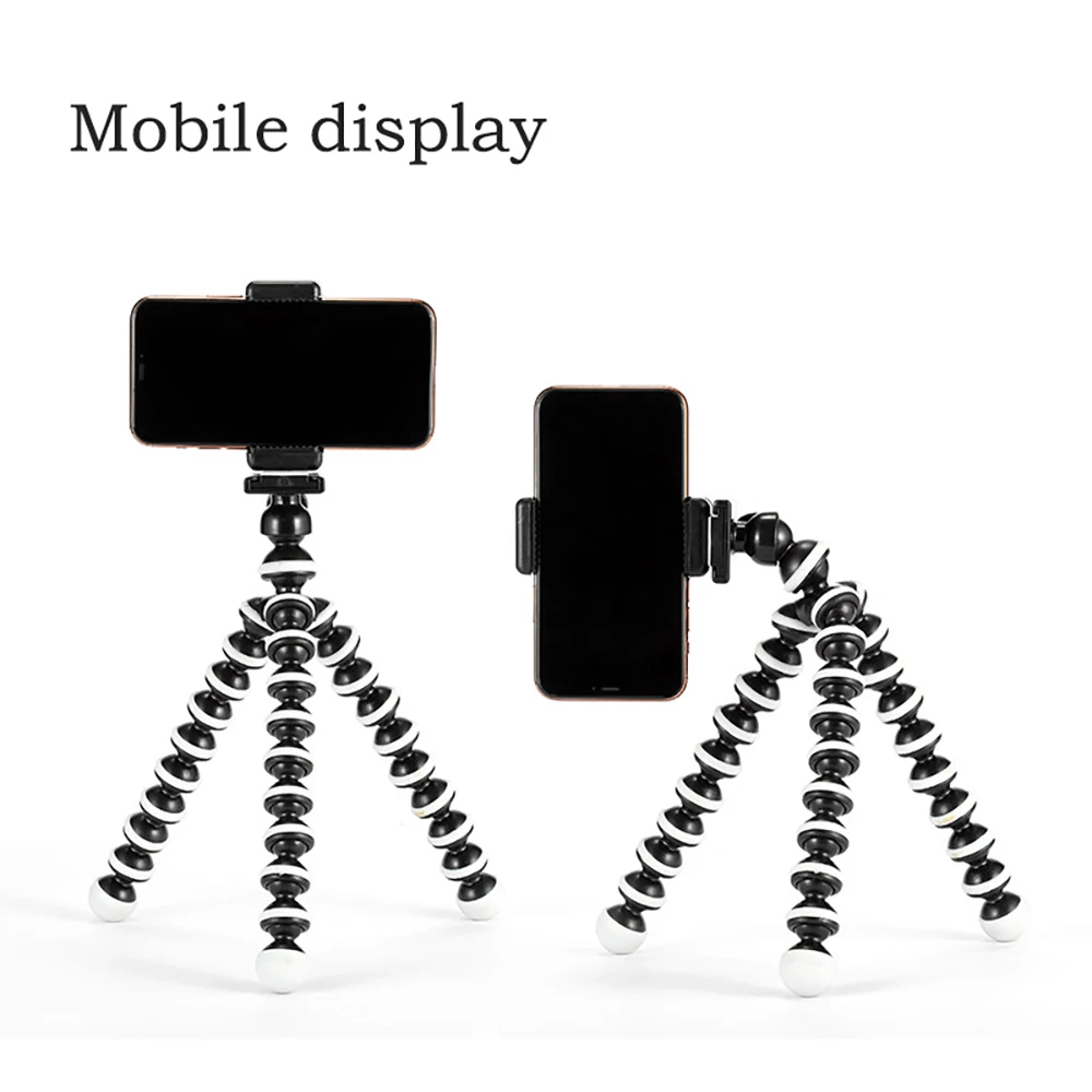 

Mini Octopus Tripod Holder Universal Smartphone Sports Camera Stand With Clip Mobile Phone Tripod Gorillapod For iPhone Huawei