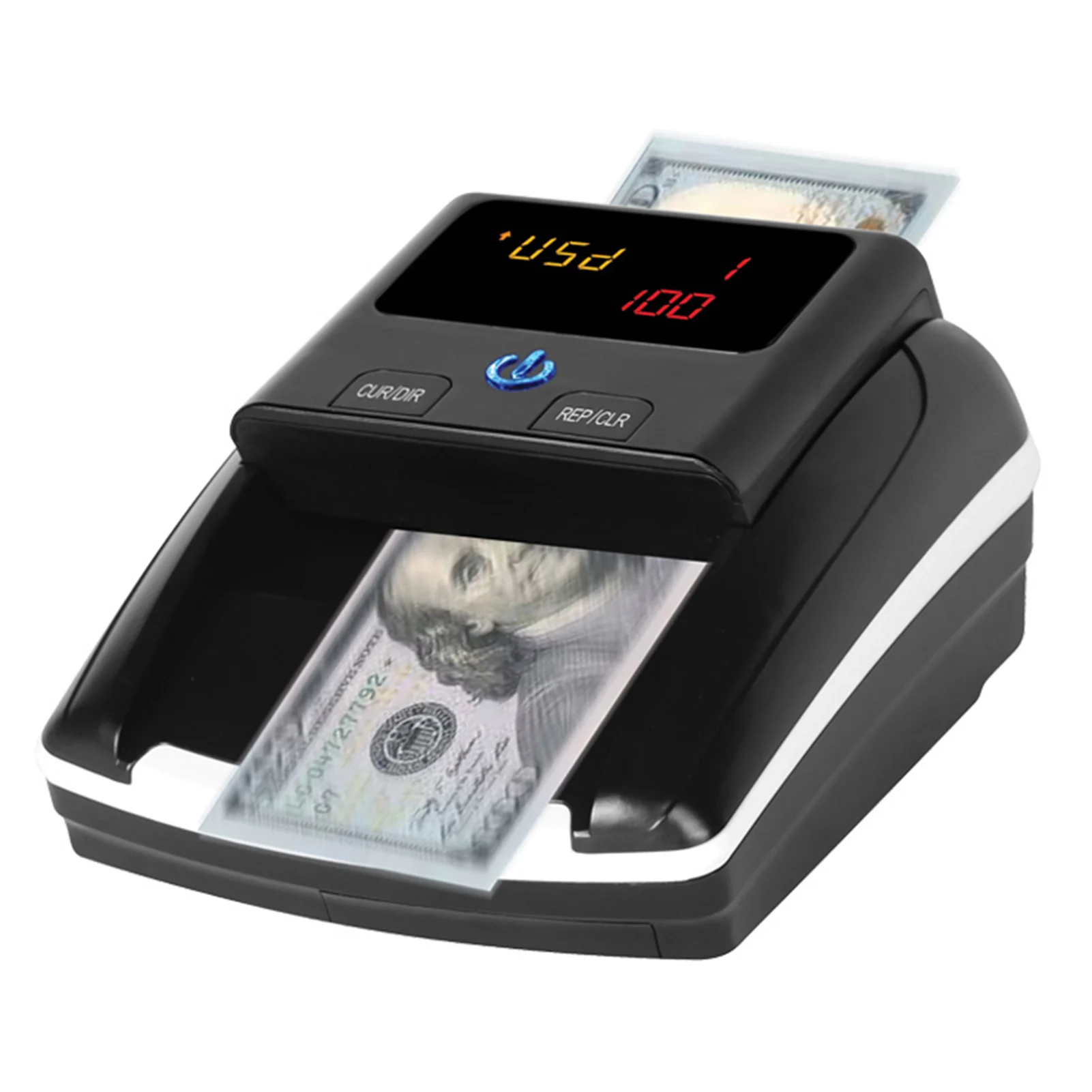Автоматический счетчик денег и детектор Bisofice с ИК-камерами UV MG для европейских долларов и американских долларов Компакт...