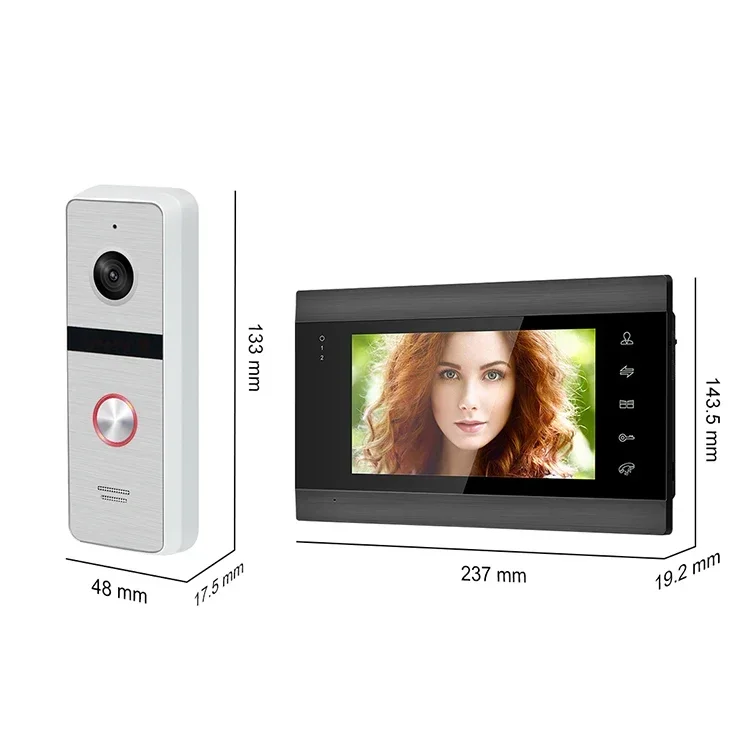 

Tuya Smart Wifi Villa Door Phone Ip Video Intercom Wireless Doorbell