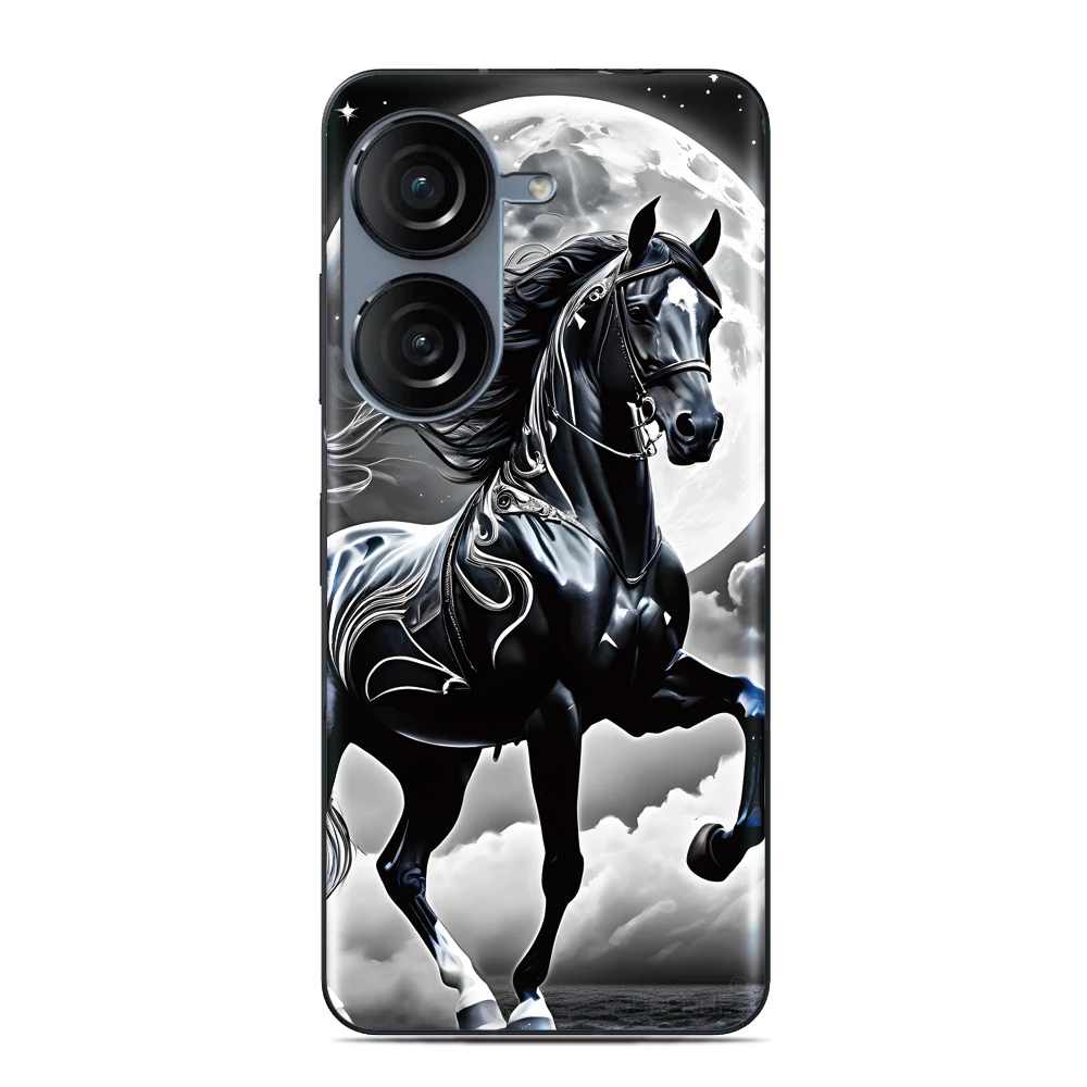 Horse-Themed Phone Case Protective Back Cover