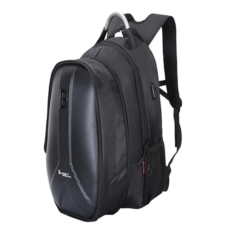 

Carbon fiber Reflective motorcycle helmet backpacks knight bags racing off-road backpacks cycling bags zipper waterproof242b