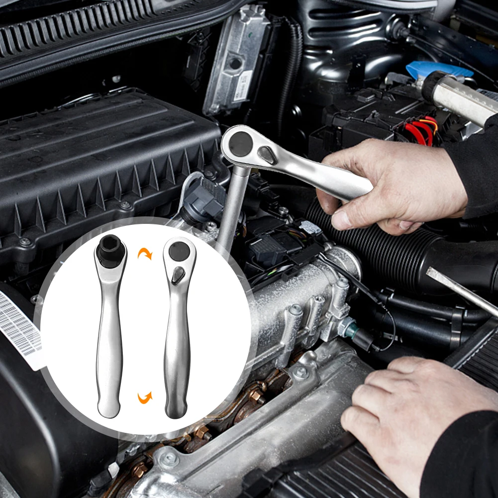 Chrome Vanadium Steel 1/4inch Socket Wrench Screwdriver