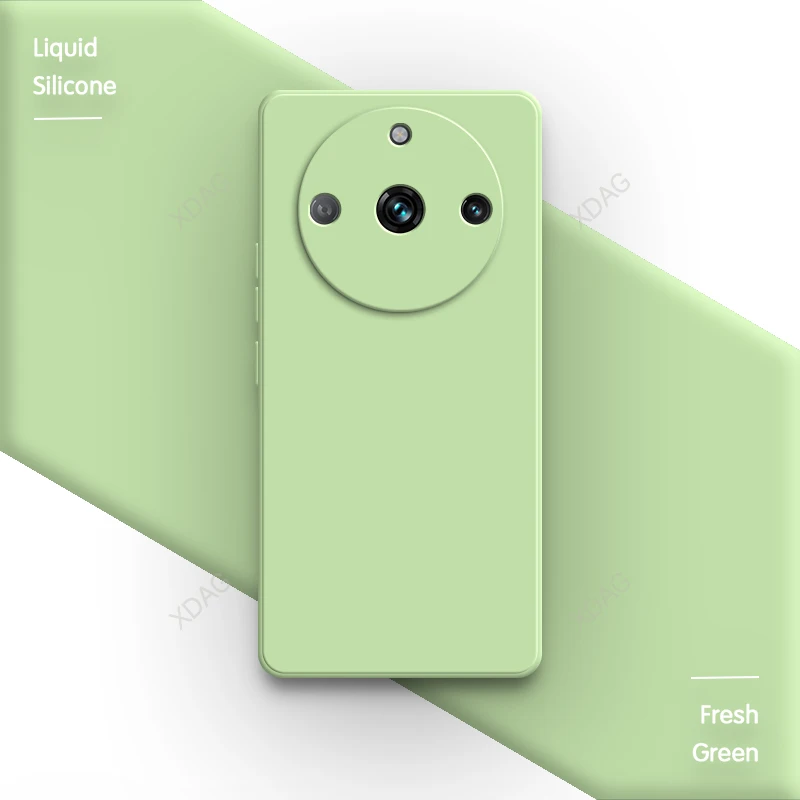 Soft Liquid Silicone Original Back Cover - Basic Phone Case, 6.7
