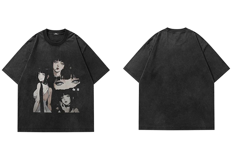 Anime Girls Collage Graphic T-Shirt S42c2ea91208d4e61b68ab54f4bd169b1i
