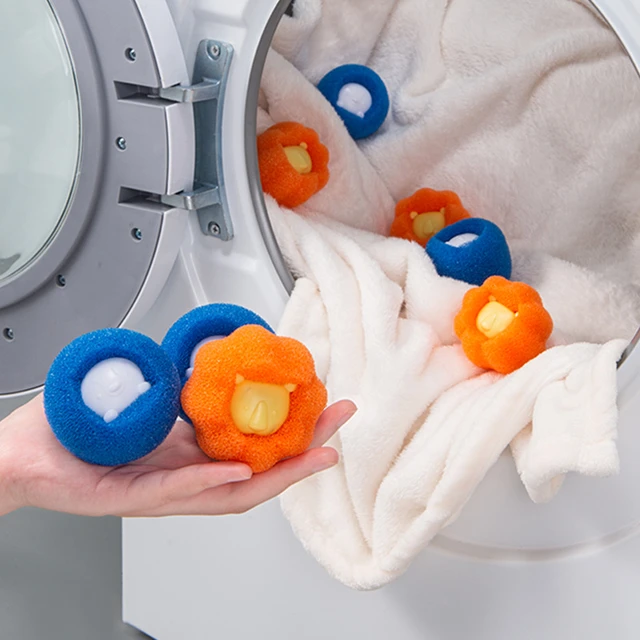 6 Pièces, Boule À Linge, Boule De Lavage De Linge Anti-enroulement