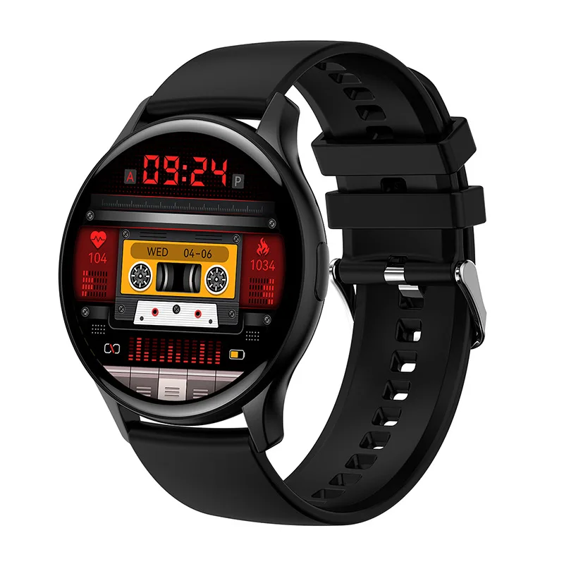 

HK89 Bluetooth call smart watch AMOLED heart rate blood pressure NFC weather music multi-sport smart watch