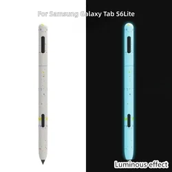 Stylus Pen Case - Soft Silicone, Shockproof, Non - slip Protective Cover (S6 Lite - White)