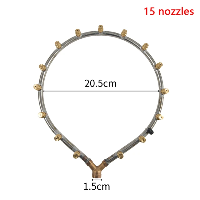 15 Nozzles
