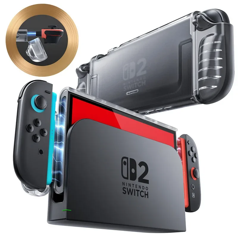SUPCASE For Nintendo Switch 2 Case (2025) Crystal Protective