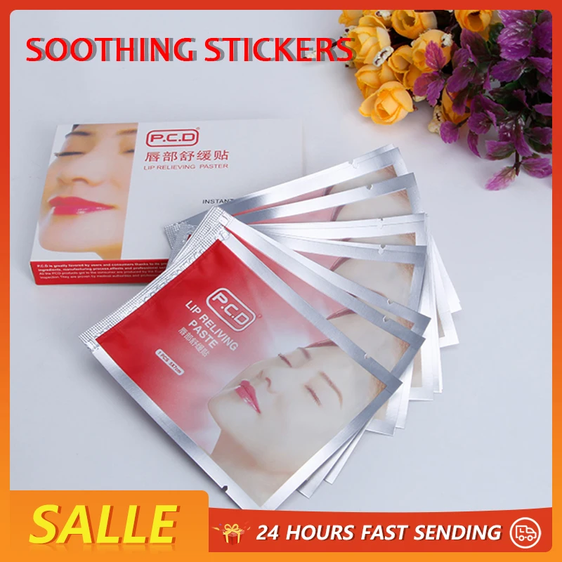 

12 Pack Lip Repair Face Tattoo Moisturizing Care Painless Cream for Tattoo Pain Relief Permanent Makeup Beauty Accessories