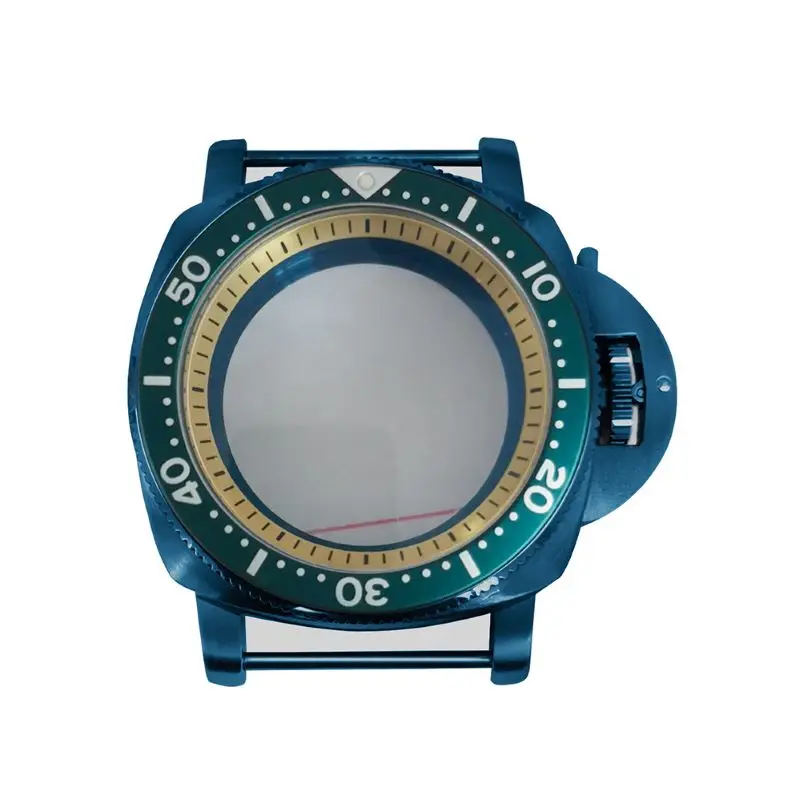 42mm Blue Watch Cases NH35 Case Fits NH35 NH36 7S26 4R Movement