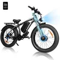 BAOLUJIE DM01 Motor Electric Bicycle 60V 30AH Battery Max Speed 42 MPH Electric Bike E-Bike Electric Motorcycle【1 Year Warranty】