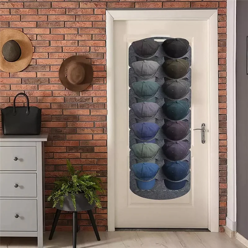 Felt Baseball Hat Storage Racks Storage Home Coat Racks Cap Bag Clip Travel Cap Rack