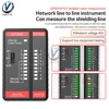 Network Cable Tester HT812A UTP LAN Cable Finder RJ45 Network Cable Tester LAN Cable Alignment Meter Line Tester Checker 1
