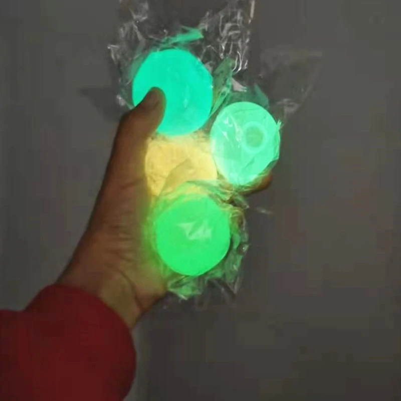 Ceiling Glow Squishy Stress Ball Sticky Wall Ball Ceiling Glow