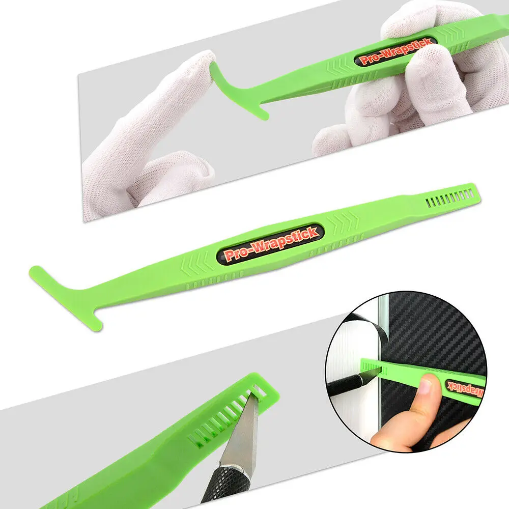 Professional Vinyl Wrap Tool Kit for Glass Protective Film Installing Window Tint Application Including Heat Gun, Squeegees, Vinyl Magnet, Work