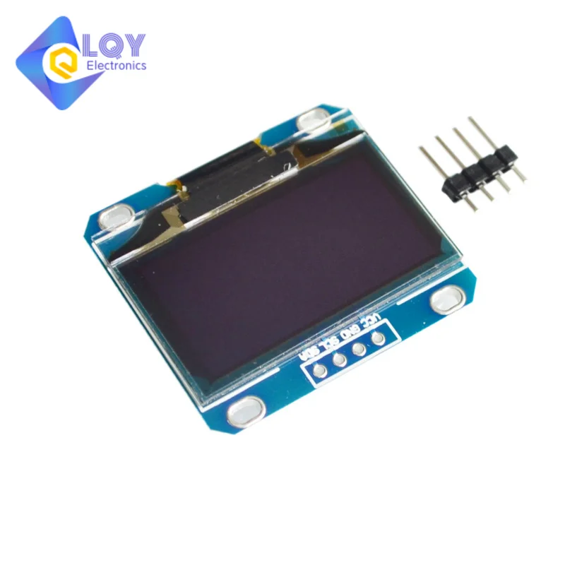 1 Pz 1.3 "Modulo Oled Colore Bianco O Blu 128 X64 Modulo Display Led Lcd Oled Da 1.3 Pollici 1.3" Iic I2C Comunicare