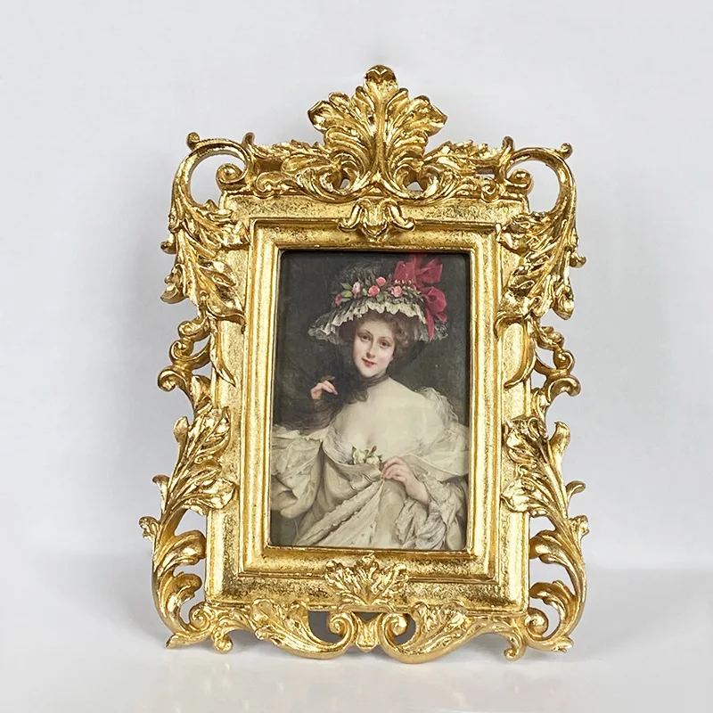 

Резная Фоторамка из смолы в европейском стиле, рельефная фоторамка, детская фоторамка, креативная рельефная полая свадебная фотография