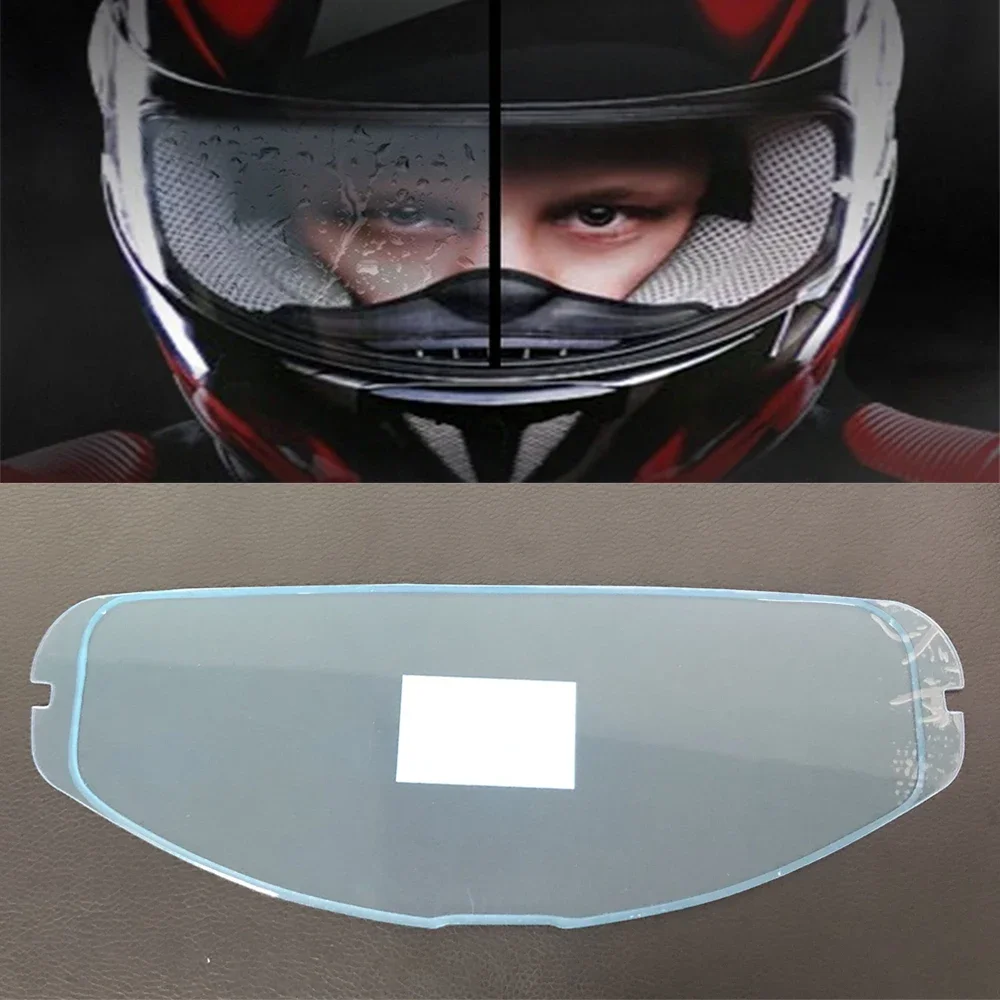 Capacete Visor Film Anti Fog para OGK Kabuto Aeroblade-5 Lens Anti Fog Film Motocicleta Capacete Acessórios