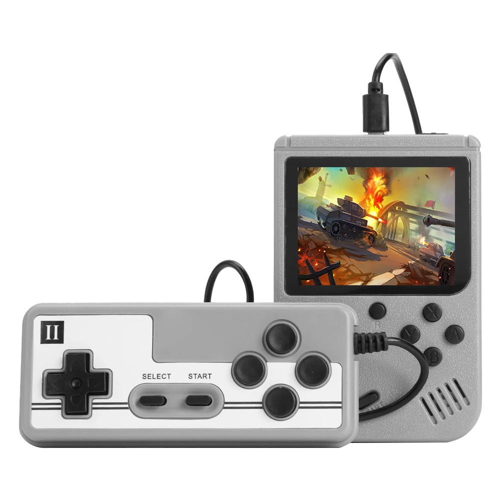 Built-In 800 Classic Games Retro Video Game Console Protable Mini Pocket Handheld Gaming Player with Tetris LCD Screen Kids Gift 