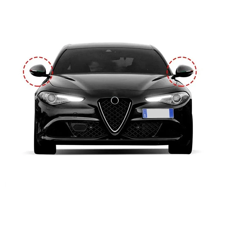 방수 이탈리아 국기 자동차 미러 스티커 2Pcs for Fiat Abarth 500e Tipo 500 500x Panda Punto 500L bravo Easy Install Decals