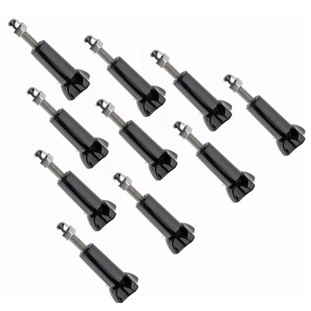 GoPro 액세서리 삼각대 마운트 어댑터 손잡이 볼트 너트 Go pro 11 10 9 8 7 6 5 4 3 Yi 4K Sj7 Sj8 pro DJI 용 긴 엄지 나사