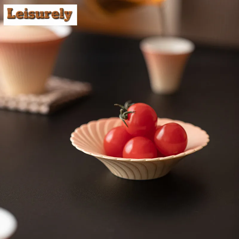 Fireworks Fruit Dishes Handmade Pastry Plate Candy Bar Food Dinner Plates Plates For Food Teaset Accessories Decoration Supplies