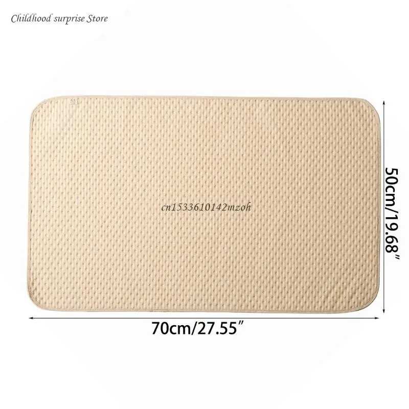 Baby Diaper Changing Pad for Boys and Girls 0-36Month Breathable Waterproof Urine Mat Portable Size Reusable
