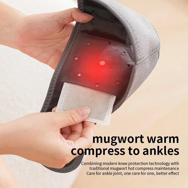 Electric Foot Hand Massager With Vibration Heat Therapy For Ankle & Knee Joint Relax – Portable, Rechargeable, Deep_voghion.com