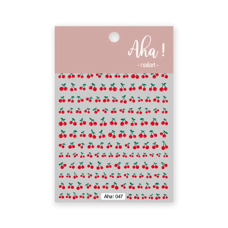

Nail Art Stickers Aha046-02 Not Easy To Fade Strong Sense Of Decoration Fashionable And Versatile Durable