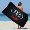 Anime Bath Towel Beach Towels Large Audi Logo Spa Bathing Towels Adults Bathrobe Girl Bathroom Size Christmas Robe Home Textile 5