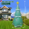 7FT Inflatable Christmas Tree Outdoor Christmas Decorations with Build in Bright LED Lights With Remote For Garden Lawn Party 1