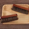 Small Wood Bristle Horse Hair Brush For Shoes Cleaner Laundry Clothes Household Merchandises Home Garden Tools Accessories Shoe 6